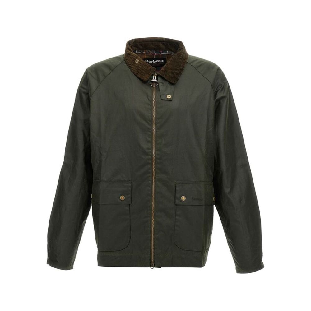 Barbour Bicolor Cotton Full-Length Men's Jacket